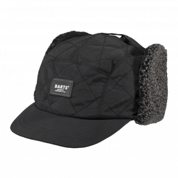 Ludo cap with earflaps Black - Barts