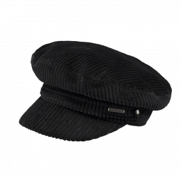 Renley black velvet cap - Barts