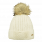 Joselyn creamy white pom-pom hat - Barts
