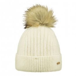 Joselyn creamy white pom-pom hat - Barts