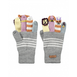Kids' Gloves With Puppet Face - Barts