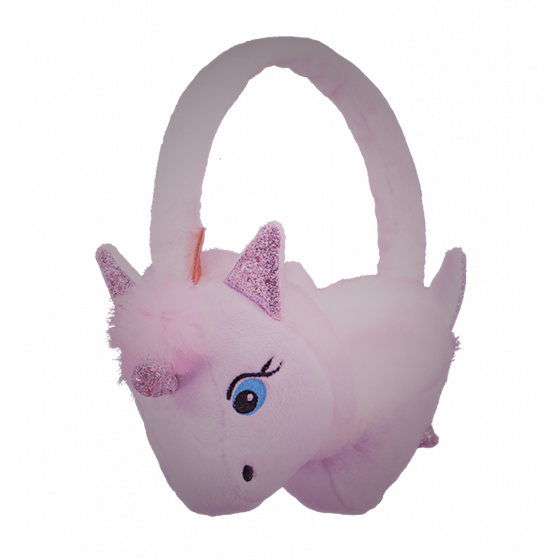 Cache-Oreilles Licorne Enfant Rose - Barts