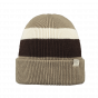 Cowie Tricolor Khaki Beanie - Barts
