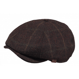 Jamaica Brown Flat Cap - Barts
