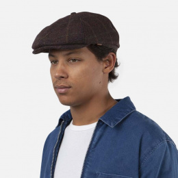 Jamaica Brown Flat Cap - Barts