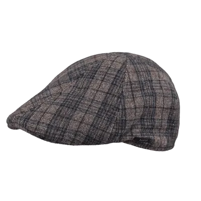 Casquette Casquette Bec de Canard Mr Mitchell Bleu & Beige - Barts Reference : 1827 | Chapellerie Traclet