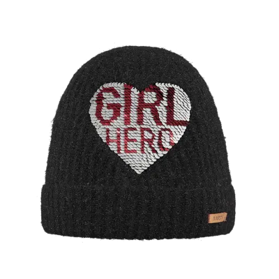 Barts Black Spaerkle Kids Beanie - Barts Reference: 13789| Traclet Hat Shop