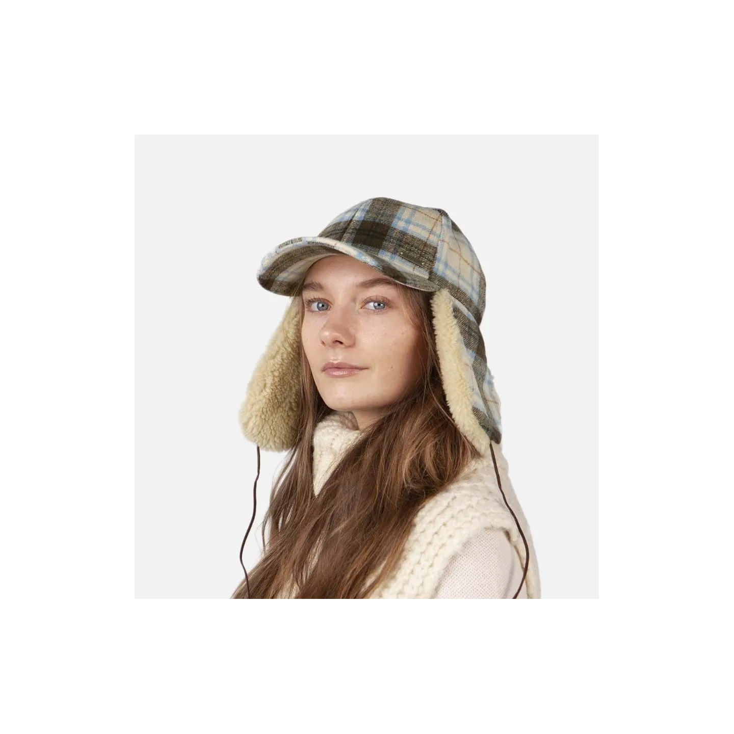 La Jecy tricolored earmuff cap - Barts
