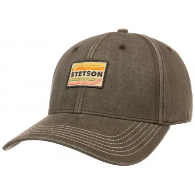 Kona Cotton Baseball Cap Olive - Stetson: 13828| Traclet Hat Shop
