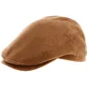 Casquette Plate Niels Cachemire Camel - Fléchet