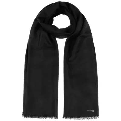 Echarpe La Foly laine noir - Stetson