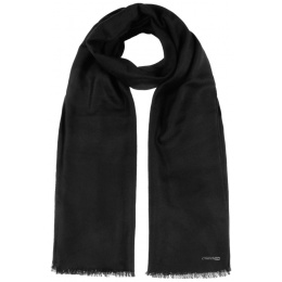 La Foly black wool scarf - Stetson