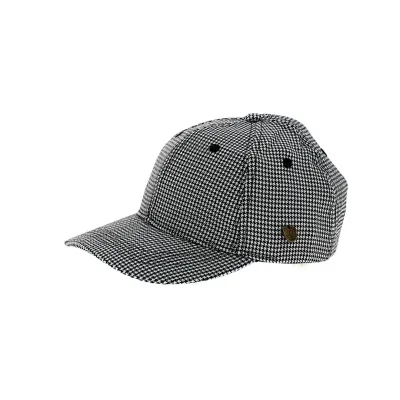 Casquette Baseball Le Poulo noir et blanc - Traclet