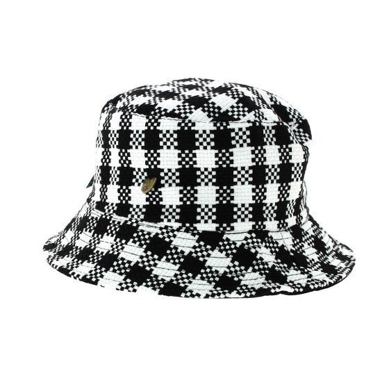Black and white checkered Nabo bob - Traclet