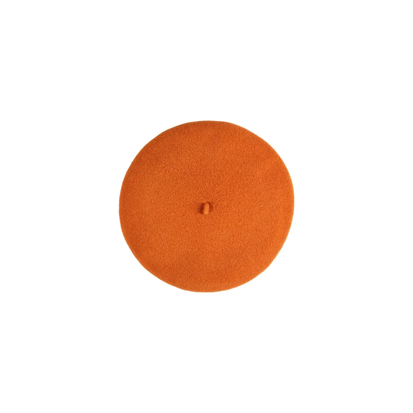 Béret Authentique Dark Tangerine Laine - Héritage par Laulhère Reference : 12600 | Chapellerie Traclet