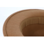 Beige Felt Porkpie Hat Bilbao - Traclet