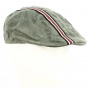 Flat Cap Racer Khaki cotton - Traclet