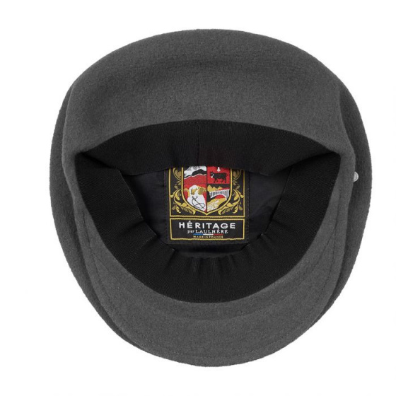 Béret casquette St Jean Anthracite- Héritage par Laulhère