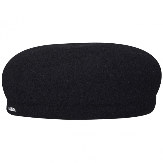 Pierro sailor cap, black wool - Kangol Pierro sailor cap, black wool - Kangol
