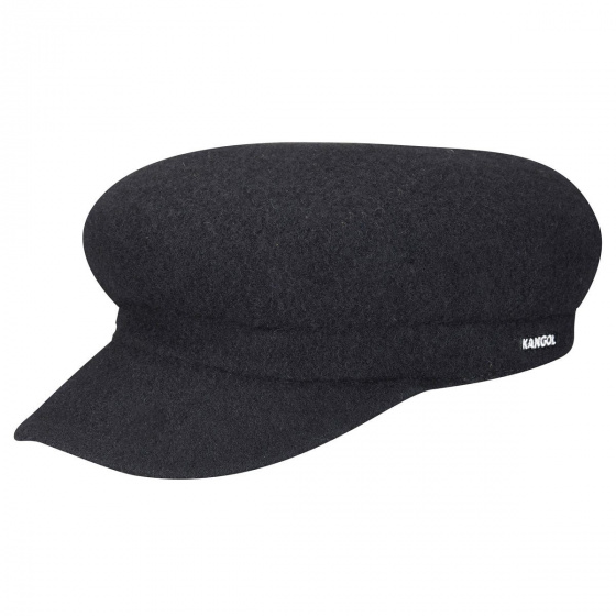 Casquette marin Pierro laine noir - Kangol Casquette marin Pierro laine noir - Kangol