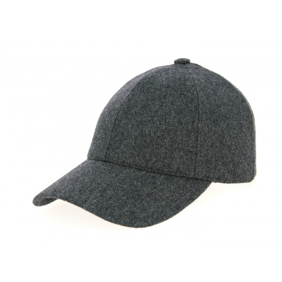 Anthracite Baseball Cap made in France - Crambes