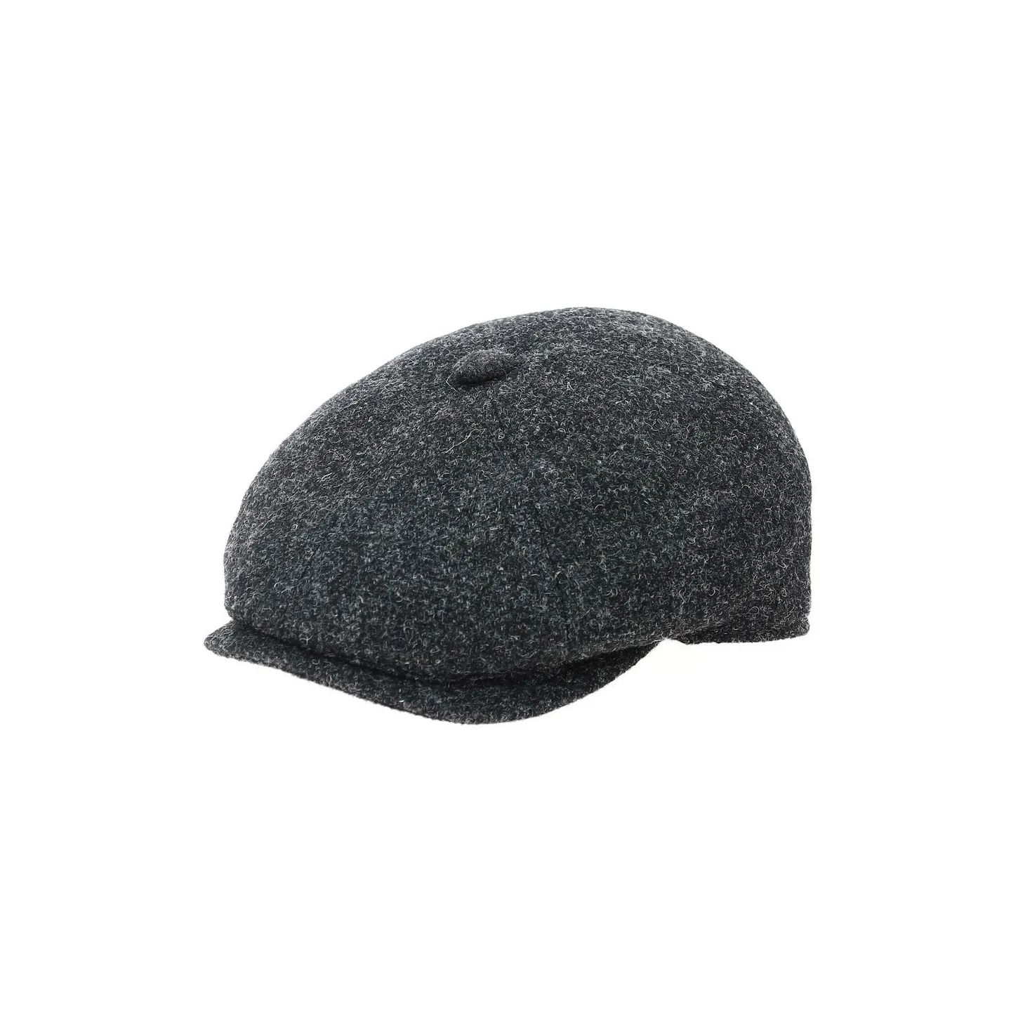 Frank Irish Cap Anthracite Wool - TRACLET Reference: 11316 | Traclet Hat Shop