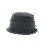 Cloche hat Flavy red wool - Traclet