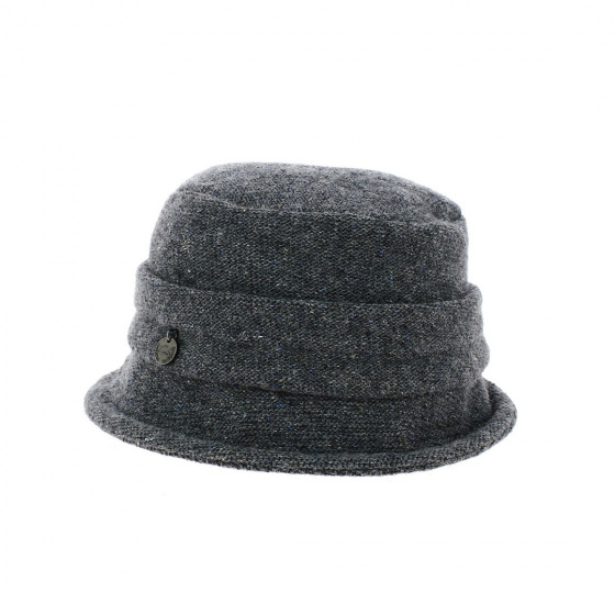 Chapeau Cloche Flavy laine rouge - Traclet