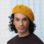 Paris Saffron Wool Beret by Laulhère