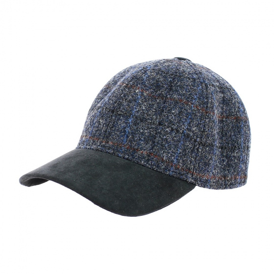 Casquette Baseball Paul-Lou laine tricolore - Crambes Casquette Baseball Paul-Lou laine tricolore - Crambes