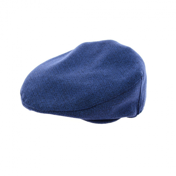 Casquette plate Hanis laine bleu royal - Crambes Casquette plate Hanis laine bleu royal - Crambes