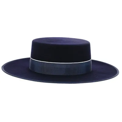Andalusian Cordobes Hat Navy Felt Reference: 14043 | Traclet Hat Shop