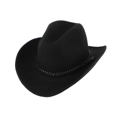 Black Western Oklahoma Hat - Traclet | Traclet Hat Shop