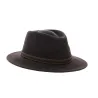 Chapeau Traveller Paris Feutre Laine Marron - Traclet Reference : 7638 | Chapellerie Traclet