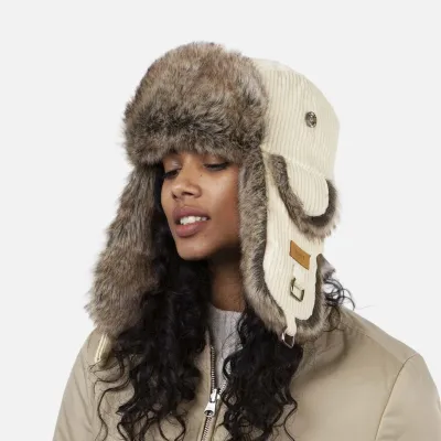 Chapka Rib Bomber White - BARTS