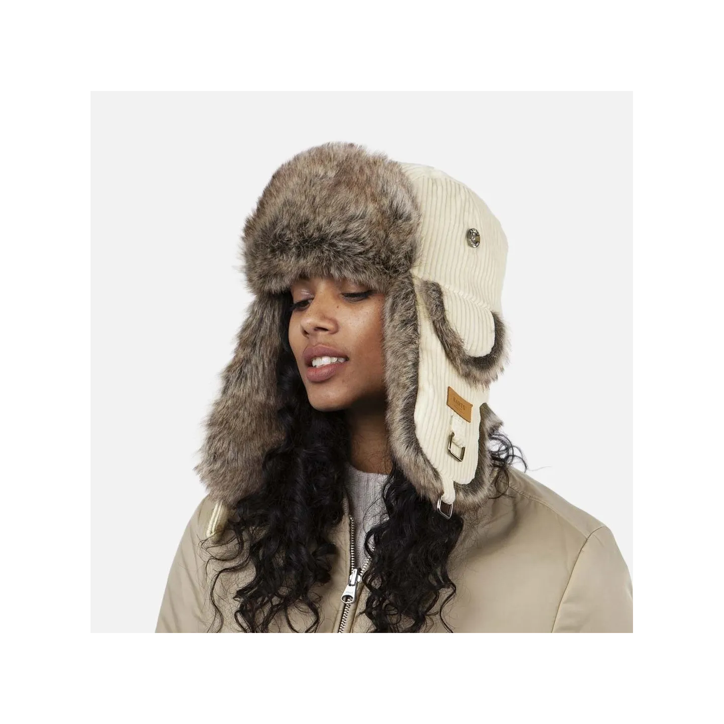 Chapka Rib Bomber Blanc - BARTS
