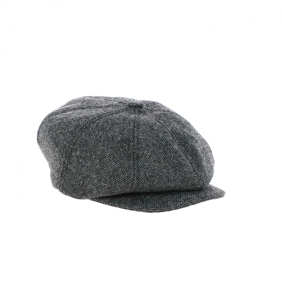 Casquette Hatteras 8 côtes Poutchy gris - Traclet