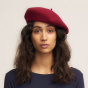 L'Authentique Woolen Beret Amarante - Heritage by Laulhère
