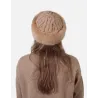 Brown Faux Fur Cable Beanie-Hat - Barts Reference: 7136 | Traclet Hat Shop