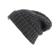 Bonnet Long Bellevarde Laine & Mohair marron - Traclet