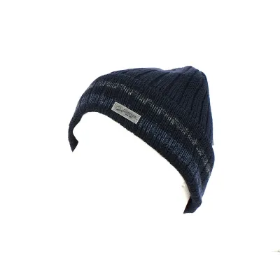 Bonnet Merino polyacrylique & laine bleu marine - Göttmann