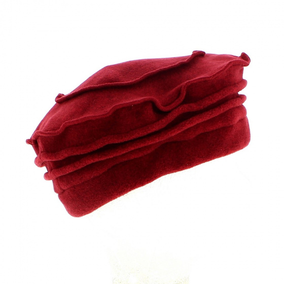 Toque Polaire Julie Dark Red - Traclet