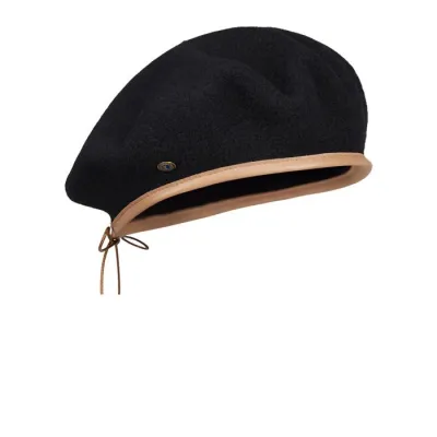 Béret Basque Rosa Noir - Héritage par Laulhère