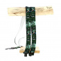 Dog & duck motif Hunter suspenders - Traclet