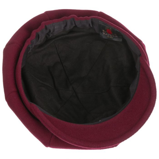 Newsboy Cap Romance 3168 Bordeaux