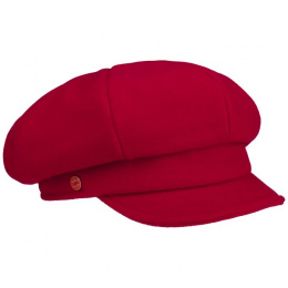 Casquette gavroche Romance Rouge