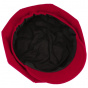 Red Romance newsboy cap