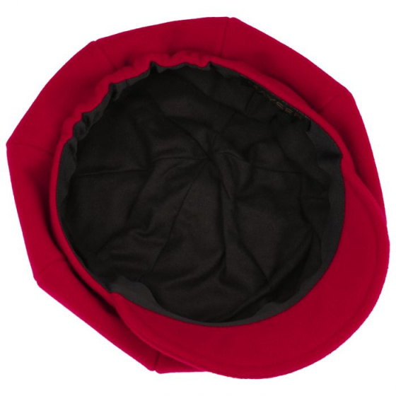 Red Romance newsboy cap