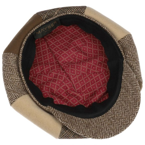 Newsboy Cap Kathi patchwork - Mayser