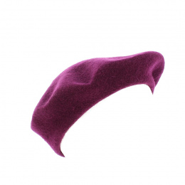 Beret saint germain plum